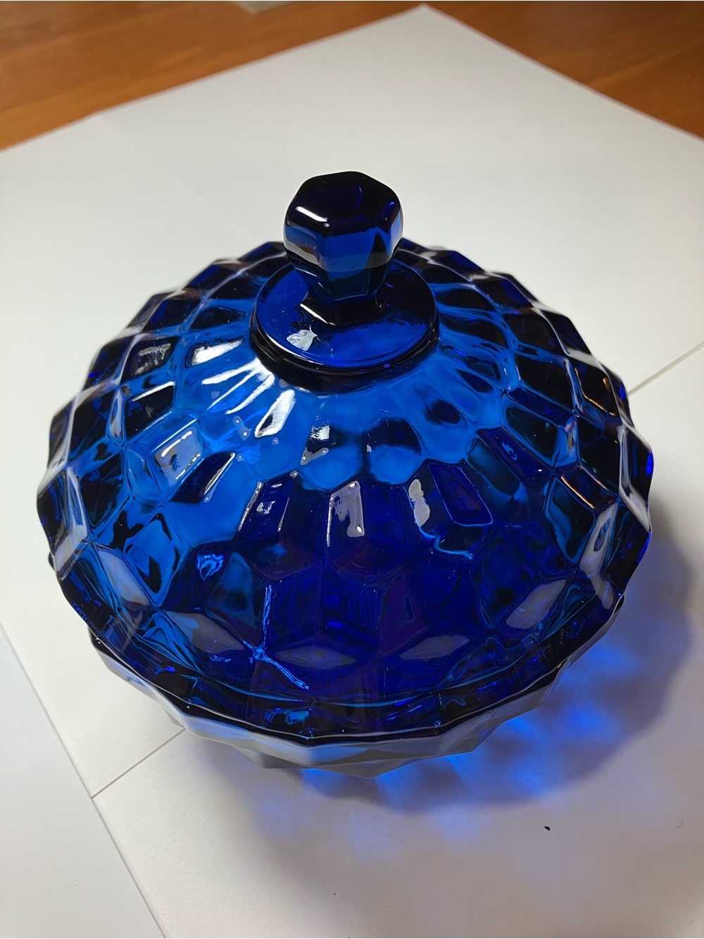 Vintage Indians Glass Colony Whitehall Candy Dish